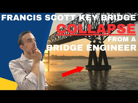 Structural Bridge Engineer Reacts to Francis Scott Key Bridge Collapse