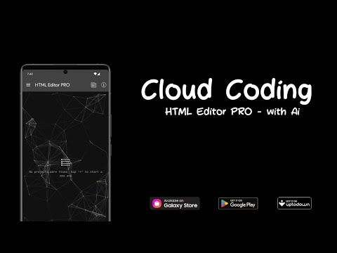 Cloud Coding | HTML Editor PRO - with Ai | Android App • ProTec Games
