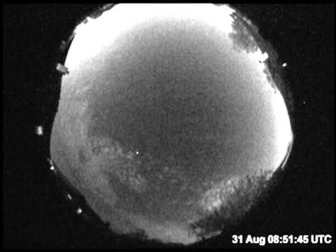 North Texas Fireball 3:51 AM - with radar scatter