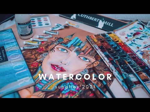 My Watercolor Supplies Tour