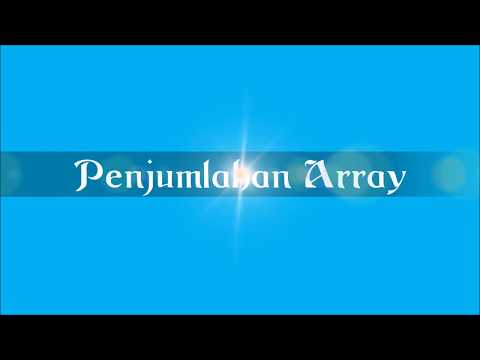 Program Penjumlahan Array menggunakan Bahasa Python