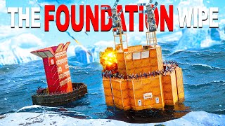 I GOT FOUNDATION WIPED ON FORCEWIPE - Solo Rust