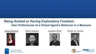 Being Guided or Having Exploratory Freedom: User Preferences of a VA’s Behavior in a Museum