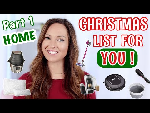 CHRISTMAS GIFT IDEAS: MY FAVORITE THINGS Part 1- Household Items | WHAT TO ASK FOR YOURSELF HOLIDAYS