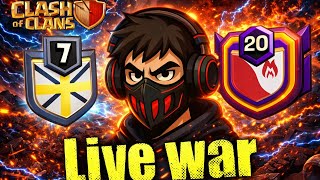 🔴 LIVE | CLAN WAR ATTACKS 🔥 TH10 / TH14 / TH16 WAR GAMEPLAY