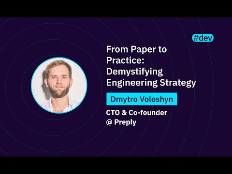 From Paper to Practice: Demystifying Engineering Strategy | WAWTech 2025