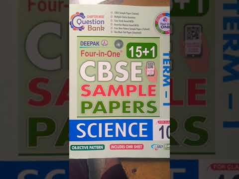 SAMPLE PAPER SCIENCE CLASS 10