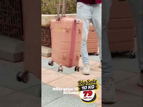 Golden-Land PP Unbreakable Luggage at a WoW Price #shopping #travel #luggage #unbreakable