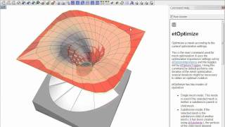 Simple geometry optimization example C
