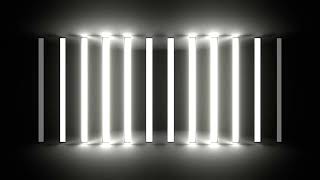 White neon lights wall background vj loop | No Copyright Video