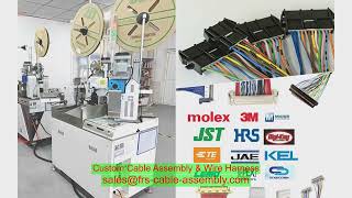 Robotics low-noise | USB4  TE Connectivity  PTFE jacket  braid shield ls1 wiring harness stand alone