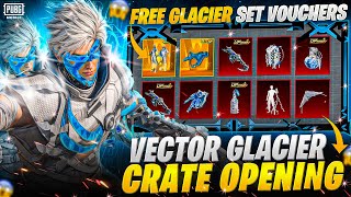 New Glacier Ultimate Crate Opening | Free Glacier Set Vouchers | Royal Pass Giveaway | PUBGM 