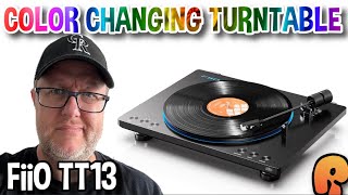 This Turntable CHANGES COLOR?! 🤯 FiiO TT13 Fully Automatic Vinyl Player Review!