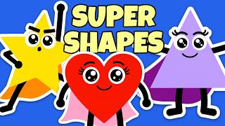 Super Shapes - Gotta Love Shapes @bugpapa #shapesforkids #shapes
