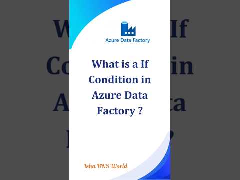 If Condition in ADF ❓✅ | Control Your Pipeline Flow!