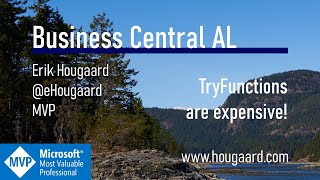 TryFunctions are expensive in AL and Business Central!