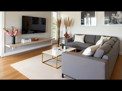 Modern Living Room Design Ideas 2025 | Best Sofa Styles, Elegant TV Wall Units & Home Decor Trends