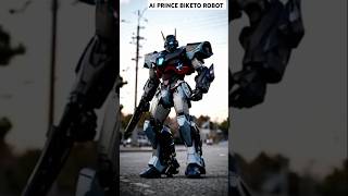 Bike To Robert 😰🥶🥵 #ai #transformers #aiprince #robotrevolution #robot