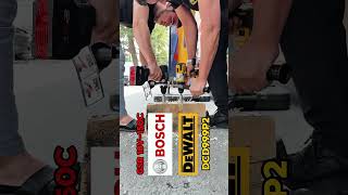 DeWALT VS BOSCH #automobile #automotivetools #tools #tools4life #powertools