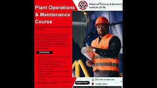 Plant Operations & Maintenance Course