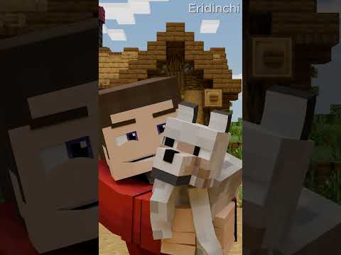 Did my Dog Just MEOW ?? #minecraft #animation