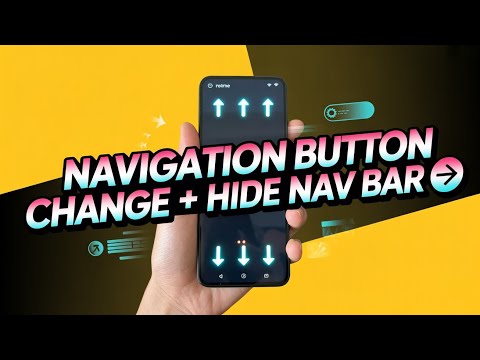 Navigation Button Kaise Change Kare | Realme Phone Me Navigation Bar Hide Kaise Kare 🤫