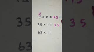 Math tricks #basicmathtrick #shorts #viralmath #trendingshorts #ytshorts #mathtricks