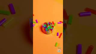 Blow Bubbles Your Way! 🫧🌈 DIY Straw Toy for Endless Fun! 🎨 #Shorts #DIY