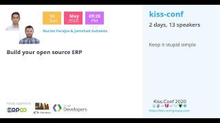 Session10:  Building your open source ERP