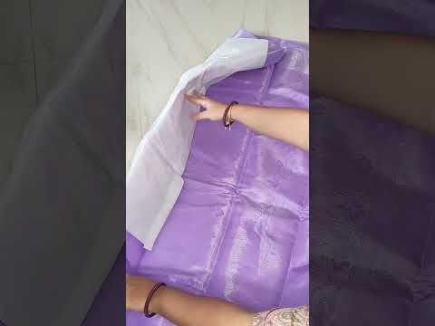 Unboxing saree #trending #saree #meesho #lehenga