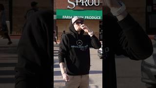 Handing out Magic Mind outside of Sprouts 🌱🍵 #procrastination #magicmind #streetinterviews