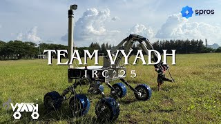 IRC'25 SDDR Video: Team Vyadh