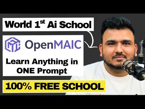I Tried the World's First Free AI School Here's What Happened - OpenMAIC  #openmaic #aischool