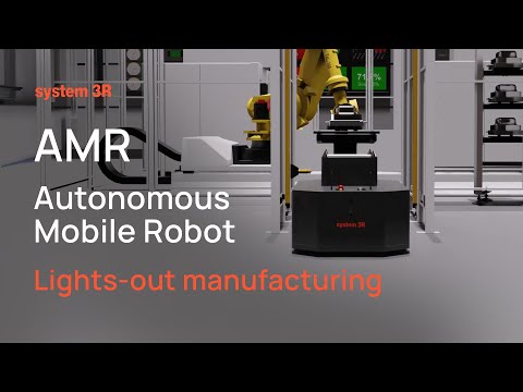 AMR (Autonomous Mobile Robot) - Lights-out manufacturing