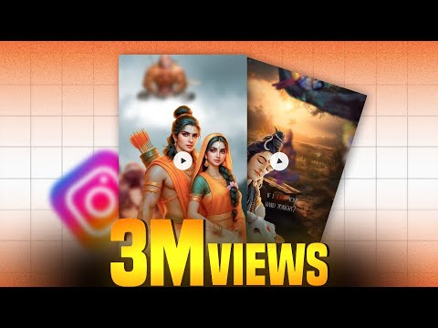 Viral 3D Instagram reel like Editing Edition 🧠