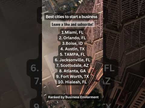 2023: The Unexpected Cities Set to Boom - Starting a Business Here Could Change Your Life!