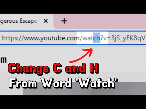 Change C and H From Youtube Address and It Shows This Hidden Easter Egg