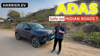 Tata Harrier EV ADAS Tested on Indian Roads 🇮🇳 | Full Breakdown