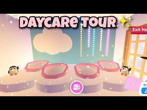 Daycare tour✨ Roblox, Adopt me.