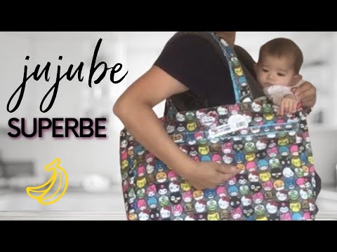Jujube Super Be - Hello Kitty Friends Review & Unboxing | On Body & Inside Out Hack | Large Tote Bag