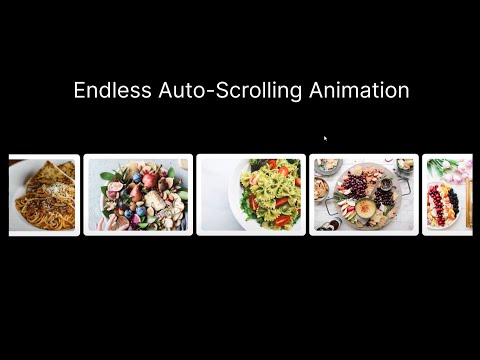 How to create End Less auto scroll in figma  ||  End less carousel
