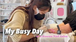 Creating Beauty, Waiting for Baby💅🏻Nail Salon Vlog