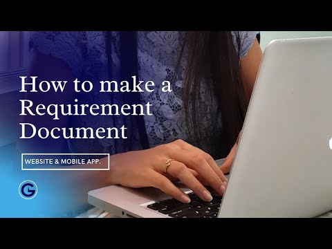How to make a Requirement Document for your websites and mobile applications?