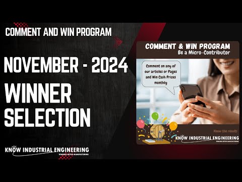 Comment and Win Winner Selection - November 2024