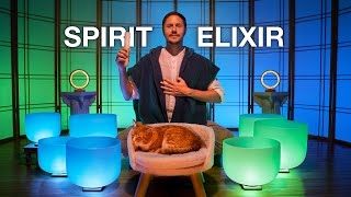 **Your Spiritual Elixir**  Energetic Cleanse - Crystal Singing Bowl Sound Bath