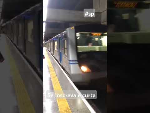 #metro de #saopaulo #brasil #brazil #train #subway #downtown #railroad #railway #trainlover