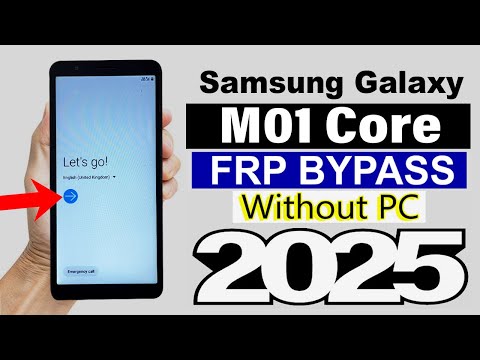 Samsung Galaxy M01 Core - Bypass Google Account | FRP Unlock - (Without Pc)