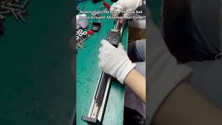 Assembly Live - Aluminum Profile Linear Module Ballscrew Actuator Motorized Rail Guide #linearmotion