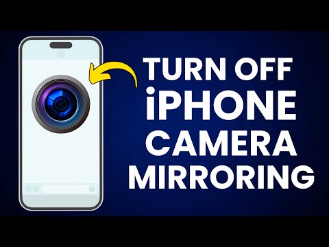 HOW TO TURN OFF iPHONE CAMERA MIRRORING