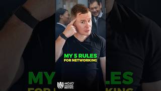 My 5 Rules of Networking